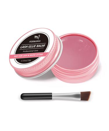PERMANIA Lash Lift Balm Glue  New Eyelash Lifting Adhesive 0.35oz/10g Lash Lift Glue Strong Viscosity and Water Solubility for Lash Perm Kit (Rose) - Buy Online on GoSupps.com