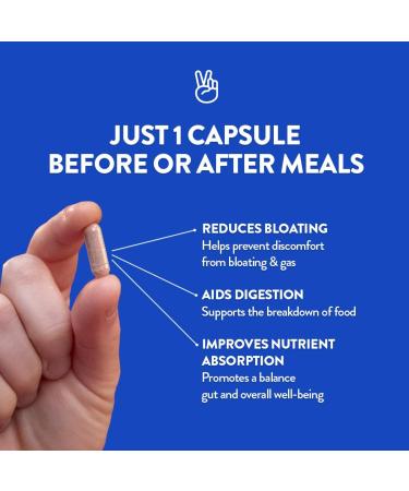 FRISKA Men s Daily Digestive Enzyme and Probiotics Supplement Natural Support for Male Digestive Health Bloating Gas Indigestion Relief Supports Gut Health Lactase and B-Vitamins 30 Capsules Mens Daily 30 Count (Pack of 1) - Buy Online on GoSupps.com