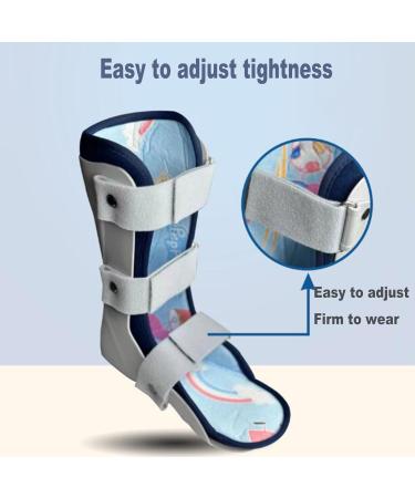 SFKLYU Kids AFO Drop Foot Brace - Ankle Foot Orthosis Night Splint for Children - Support for Strephexopodia & Strephenopodia - Left & Right Pair - Buy Online on GoSupps.com