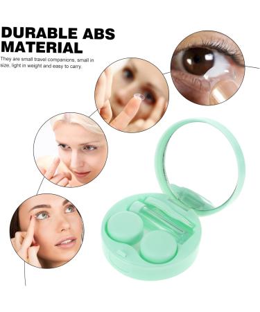 Gleavi Cute 3-Piece Tweezers Set with Transparent Storage Case Ideal Organizer for Glasses & Travel | 7.5x7.5x2.8cm - Buy Online on GoSupps.com