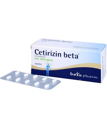 Buy Cetirizin Beta Film-Coated Tablets | 100 ST - Fast International Shipping - Buy Online on GoSupps.com