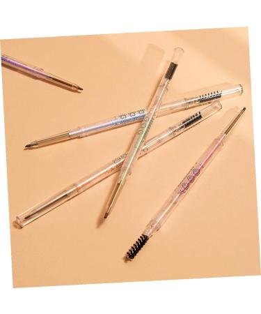 iplusmile 5 pi ces Crayons Sourcils tanches avec Brosse Crayons Automatiques Fins Anti-sueur pour Maquillage Naturel Multi-teintes Marron Naturel Gris Marron Menthe Th Au Lait Gris Th  - Buy Online on GoSupps.com