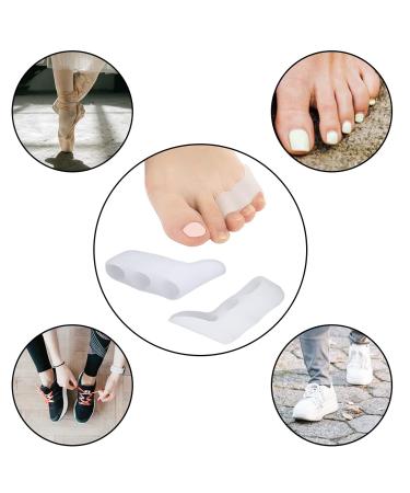 2 Pieces Gel Toe Spreaders Alleviate Pain & Protect Small Toes Perfect for Overlapping Toes - Buy Online on GoSupps.com