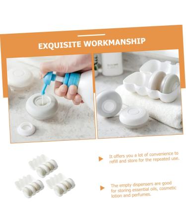 HAPINARY 2 Sets Push Type Lotion Bottle Hand Cream Dispenser Multi-function Sub Bottle Lotion Container Lotion Squeeze Bottle Hand Soap Container Travel Empty Bottle Pp Household - Buy Online on GoSupps.com