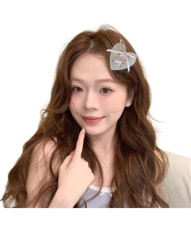 hgnxa Eelgant Hair Clip with Bowknot Ribbon Hairclip for Women and Girl Hair Styling Barrettes Clip French Ballet Style - Buy Online on GoSupps.com