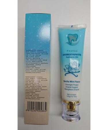 Hydroxyapatite Toothpaste Set (10% n-HAp) - Day & Night Oral Care with Niacinamide for Enamel Repair Whitening & Sensitivity Relief - Fluoride Free Vanilla & Citrus Mint - Buy Online on GoSupps.com