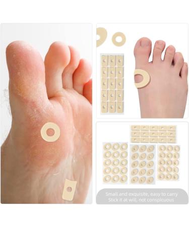 HEALLILY Corn Protector Sticker Adhesive Foot Care Cushions - 4 Sheets for Corn Treatment and Callus Remover - Buy Online on GoSupps.com