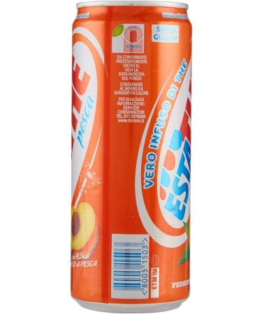  Italian Gourmet E.R. San Benedetto and Ferrero Tasting Set - Peach Iced Tea - 48 x 330 ml - Refreshing Estate Tea + Italian Gourmet Pulpa 400 g - Buy Online on GoSupps.com