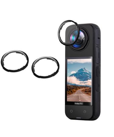 Higatful Insta 360 X4 Tempered Glass Lens Protector 10H Hardness Lens Protective Cover for Insta360 X4 Accessories Clear