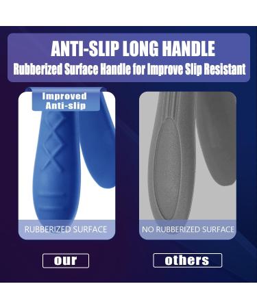 Portable Ultra Sharp Nail Clippers for Thick Nails - Heavy Duty Toenail Clipper with Long Handle - Professional Nail Trimmer for Men and Women - Blue - Buy Online on GoSupps.com