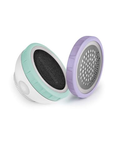 Miwiam Horn skin remover 3 in 1 with LED light handy corneal remover with a coarse and fine plane attachment ergonomic design washable from: The cave of the lion