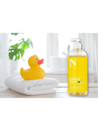 Dr. Natural 32oz Castile Soap - Unscented Yellow 32oz - Buy Online on GoSupps.com
