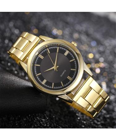 Men's Quartz Watch Fashion Casual Alloy Case Wrist Watches for Men Glass Mirror Buckle Clasp Business Stainless Steel Watches Watches for Men Mens Wrist Watch Mens Designer Watch Chronograph Watch One Size B - Buy Online on GoSupps.com