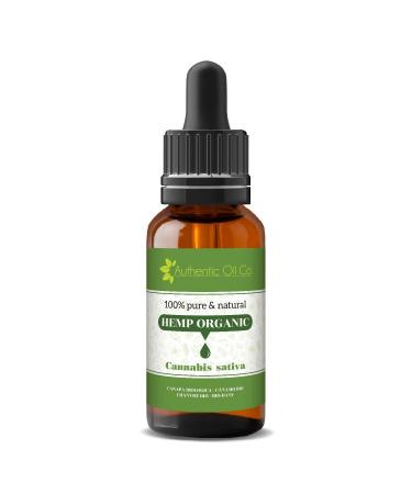 Hemp seed oil organic cold pressed 100% pure and natural vegan and animal test -free on a herbal basis 10ml 10 ml (1 Pack)