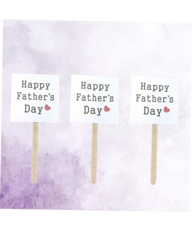 PRETYZOOM 25pcs Cupcakes Decor Cake Topper for Fathers Day Cake Picks Party Cake Picks Father's Day Cupcake Toppers Party Cake Topper Father's Day Cake Picks Top Hat Paper Cup - Buy Online on GoSupps.com