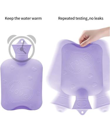 Buy KOALA Hot Water Bottle - 2-Pack Rubber Heat Belt with Soft Plush Covers for Neck Back Shoulder & Leg Pain Relief (Pink) - International Shipping Available - Buy Online on GoSupps.com
