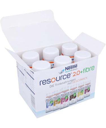 Buy Resource 2.0+FIBRE High-Caloric Drinking Food - Gluten-Free Low Lactose 6 Varieties (200 ml Each) | International Shipping Available - Buy Online on GoSupps.com
