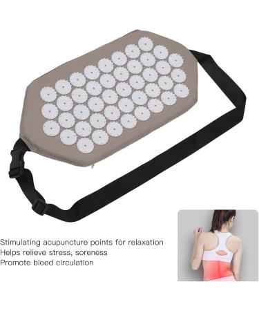 Acupressure Massage Belt & Mat for Stress Relief | Acupuncture Mat for Waist Pain Reduction - Shop Now! - Buy Online on GoSupps.com