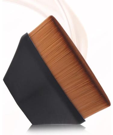 Verdant Touch Flat Top Foundation Brush Foundation Makeup Brush Flat Top Shed-Free Portable with Storage Box - Buy Online on GoSupps.com