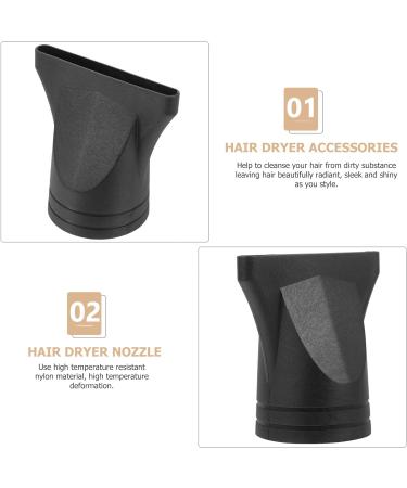 FRCOLOR 3 Pieces Universal Hair Dryer Attachment Concentrator Nozzle Replacement Silicone Nozzle Adapter Hair Dryer Drying Concentrator Hair Styling Tool Hood Cover - Buy Online on GoSupps.com