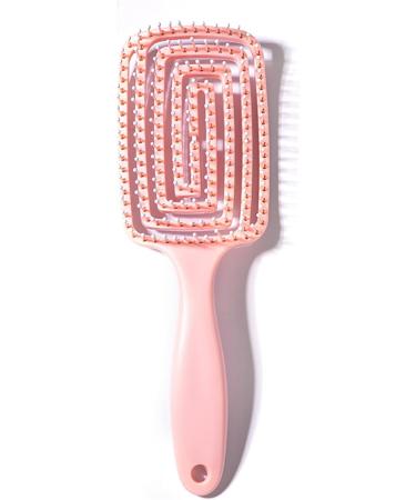 Professional Curved Hairbrush Easy Detangling Vented Hair Styling Comb Home Salon Use - Buy Online on GoSupps.com