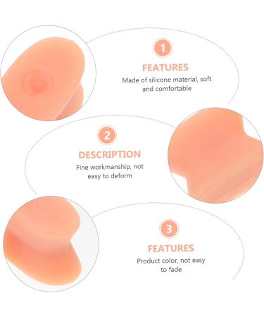 FOMIYES 8pcs Silicone Gel Toe Separator Pedicure Tools - Bunion Relief & Hammer Toe Straightener | Hallux Valgus Orthotics Divider - Buy Online on GoSupps.com