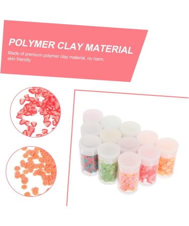 Healeved 12 Boxes Nail Art Accessories Fruit Slices Resin Charms Slices Mini Accessories Nail Fruit Resin Making Charms Nail Art Supplies Lip Gloss Decor Polymer Clay Material Soft Pottery 14.2X8.8X2.5CM Assorted Color - Buy Online on GoSupps.com