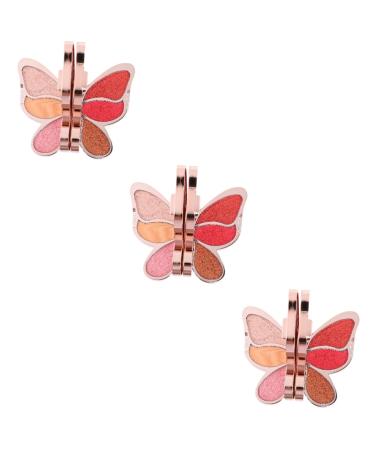POPETPOP 3 Pcs Eyeshadow Palette Creamy Blush Shimmer Eyeshadow Cheek Blusher Girl Makeup High Pressure 1 count (Pack of 1) As Shown 2x3pcs