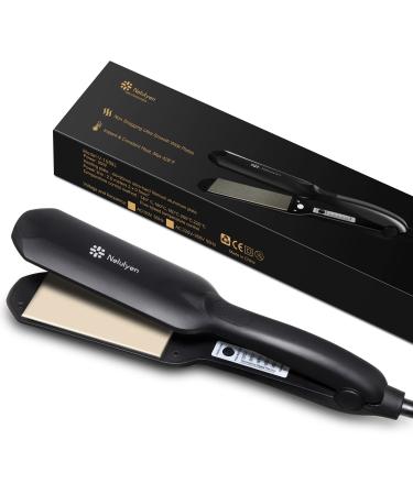 Professional Hair Straightener Flat Iron for Thick Hair 1.7'' Extra-Large Flat Iron for Hair 30s Fast Heating Straightening Iron for All Hairstyles Gift for Girls Women