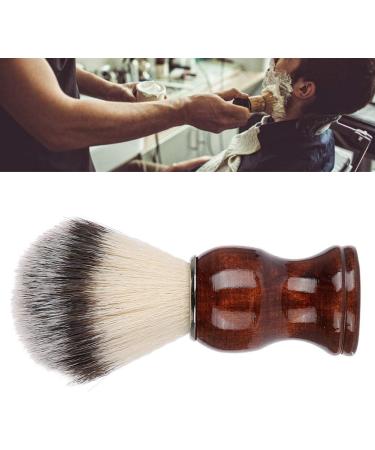 Portable Wooden Shaving Brush for Men - Ideal for Home & Travel | Premium Beard & Hairdressing Brush - Buy Online on GoSupps.com