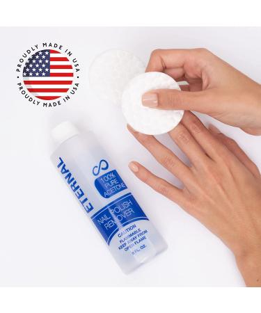 Eternal 100% Pure Acetone Nail Polish Remover - 16 Fl Oz (Pack of 1) - Buy Online on GoSupps.com