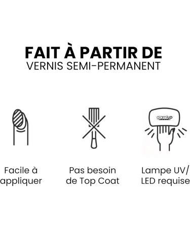  Glam Up Glam'Up Paris Semi-Permanent Gel Stickers Adhesive Gel Polish Professional Quality Long Lasting Up to 3 Weeks Quick and Easy Application 16 Items N SP214 Dark Red - Buy Online on GoSupps.com