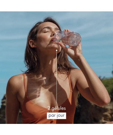 AJY H LEE Tanning Activator & Accelerator | Natural Sun Protection Antioxidant Tan Complexion Collagen Boost | Copper Selenium Carrot Grape Seed L-Tyrosine | 60 Capsules - Buy Online on GoSupps.com