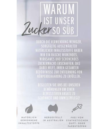 Nads Sugar Paste Hair Removal Waxing Set - Gentle Wax for Face Body Legs Bikini Line & More | Perfect for Women & Men - Buy Online on GoSupps.com