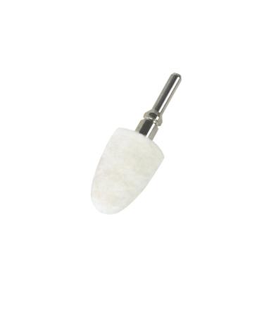 prorelax PR101 felt cone | Accessories for manicure/pedicure devices | For smoothing polishing and massaging nails Felt cone single