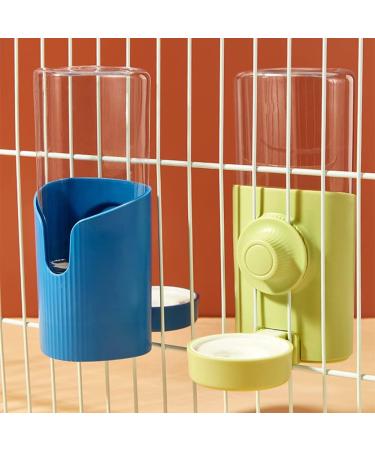 Rabbit Water Bottle 600ml/21oz Guinea Pig Water Bottle Non Drip Rabbit Water Feeder Free Standing Small Animal Water Bottle for Dog Cat Guinea Pig Rabbit Hamster and the Other Small Animals(Blue) - Buy Online on GoSupps.com