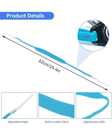 Tracheostomy Tube Holder Tracheostomy Trach Tie Reusable Trach Strap Hook and Loop Tracheostomy Ties(5 pcs) - Buy Online on GoSupps.com