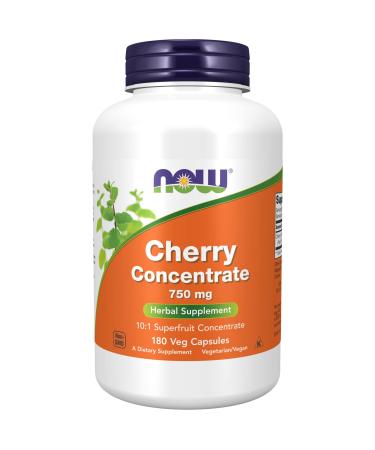 Now Foods Cherry Concentrate 750 mg 180 Veg Capsules