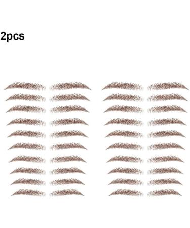 CUDDIKAJI Easy To Apply Eyebrows Professional Accessories Authentic Makeup Products Tint For Eyebrows Waterproof And Long Lasting Brown-02 2pcs - Buy Online on GoSupps.com