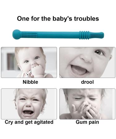 KQNM 3-Pack Baby Bite Rings | Soft Silicone Chewing Aids | BPA-Free Toddler Teething Rings | 0-12 Months Unisex - Buy Online on GoSupps.com