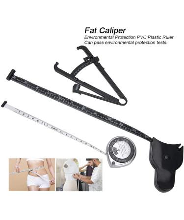 Body Fat Tester & Skinfold Caliper | Accurate Fat Measurement Tool for Waist Leg & Arm - BMI Scale - Buy Online on GoSupps.com