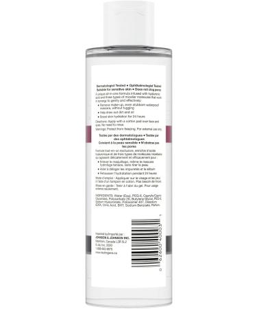 Neutrogena Hydro Boost Micellar Water suitable for sensitive skin and eyes Removes Make-up oil and dirt with Hyaluronic acid 400 mL - Buy Online on GoSupps.com