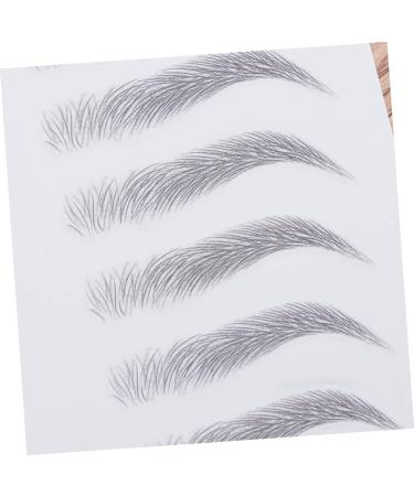 Gogogmee 2pcs 3d Stickers 3d Brow Stickers Brow Shaper Brow Tool Water Proof Template 6d - Buy Online on GoSupps.com