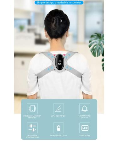 NGP Intelligent Back Straightener - Posture Trainer for Men Women & Kids | Adjustable Breathable Reminder to Correct Posture - Buy Online on GoSupps.com