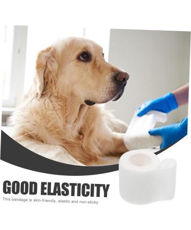 FRCOLOR 6pcs Elastic Finger Dog & Cat Self-Adhesive Multi-Function Pet Supplies - Portable White 450x5CM - Buy Online on GoSupps.com