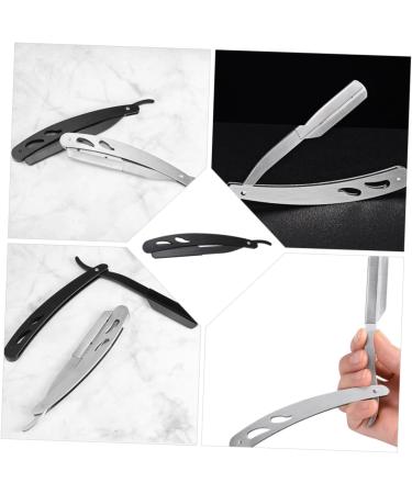 Doitool Vintage Manual Razor Holder & Shaving Stand - Stainless Steel Men's Shaving Accessories - Buy Online on GoSupps.com