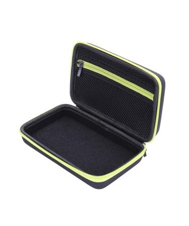 FRCOLOR Box Case Shaving Container Razor Zipper 1PCS Green