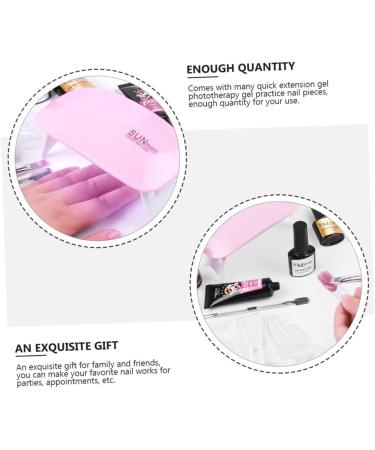 Healeved 1set Manicure Tools Set Manicure Glue Manicure Gel Manicure Extension Tool Manicure Lengthen Kit Nail Extend Abs - Buy Online on GoSupps.com