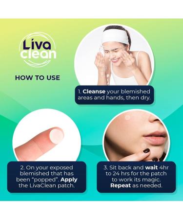 Livaclean (120 Count 3 Pack) Mix of Regular Tea and S.Acid Hydrocolloid Patch Stickers Face Absorbing Cover Face Patches Hydrocolloid Bandages 3 Pack - 120 Count - Buy Online on GoSupps.com