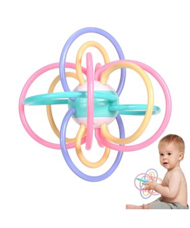 Jingling Teething Toys for Babies | Sensory Rattles & Biting Toys | Rattling Balls & Chomping Fun | Perfect for Teething Relief - Buy Online on GoSupps.com